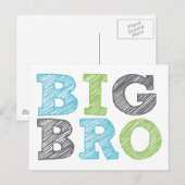 Big Bro Briefkaart (Voorkant / Achterkant)