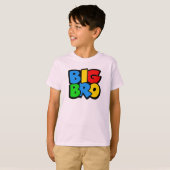 Big Bro Brother Retro Gamer Gaming Geïnspireerd de T-shirt (Voorkant volledig)