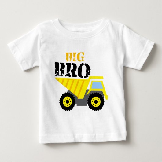 Big Bro Construction Yellow Dump Truck (Voorkant)