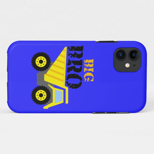 Big Bro Construction Yellow Dump Truck Case-Mate iPhone Case (Achterkant (horizontaal))