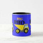 Big Bro Construction Yellow Dump Truck Mok (Midden)