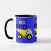 Big Bro Construction Yellow Dump Truck Mok (Links)