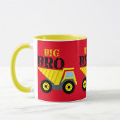 Big Bro Construction Yellow Dump Truck Mok (Links)