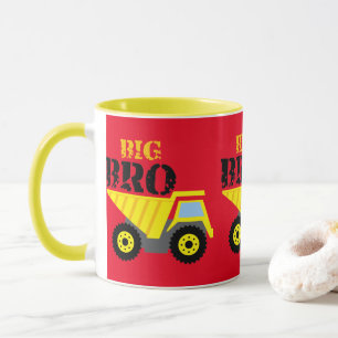 Big Bro Construction Yellow Dump Truck Mok