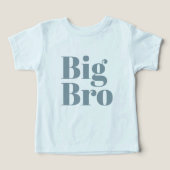 Big Bro | Dusty Blue Matching Sibling Family (Design voorkant)