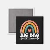 Big Bro Est 2026 New Big Brother Announcement Rain Magneet (Voorkant / Achterkant)