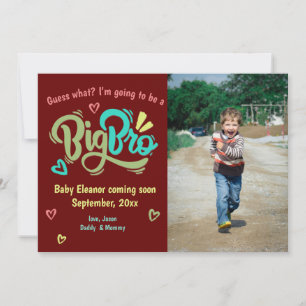 Big Bro foto Big Brother zwangerschapsaankondiging Aankondiging