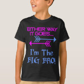 Big Bro Gender onthult Shirt! T-shirt (Voorkant)