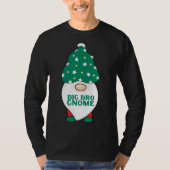 Big Bro Gnome Brother Gnomes die met Kerstmis over T-shirt (Voorkant)