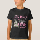 Big Bro In A Winter Onederland Birthday Girl Chris T-shirt (Voorkant)