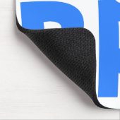 BIG BRO in rood en blauw Muismat (Hoek)