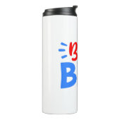 BIG BRO in rood en blauw Thermosbeker (Gedraaid links)
