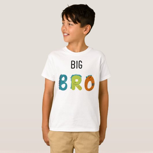 Big Bro Kinder T-shirt (Voorkant volledig)