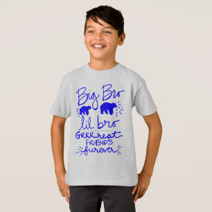 Big Bro Lil Bro bijpassende Beer geschenken T-shir T-shirt