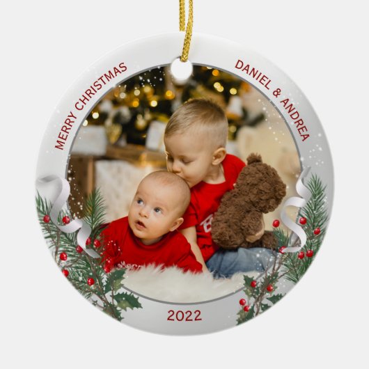 Big Bro Little Bro Classic Warm Quote Ornament (Voorkant)