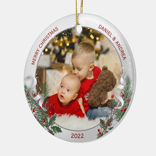 Big Bro Little Bro Classic Warm Quote Ornament (Links)