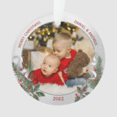 Big Bro Little Bro Classic Warm Quote Ornament (voorkant)