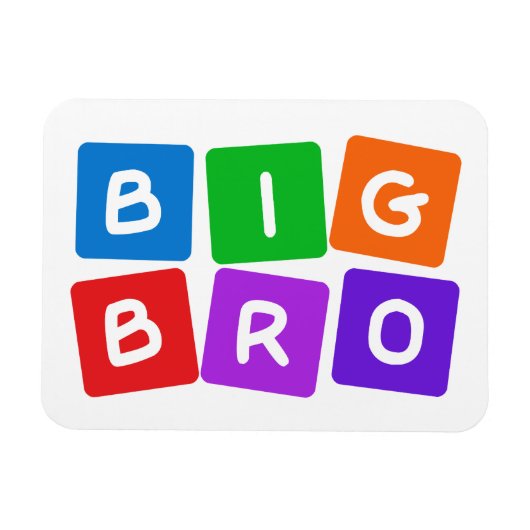 Big Bro magnet Magneet (Horizontaal)
