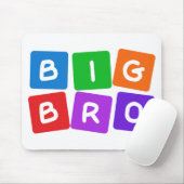 Big Bro mousepad Muismat (Met muis)