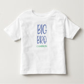 Big Bro Naam broer/zus Kinder Shirts (Voorkant)