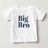 Big Bro | Navy Matching Sibling Family (Voorkant)
