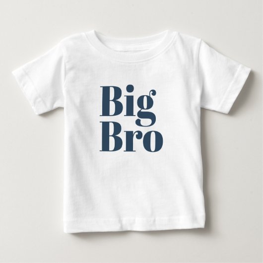 Big Bro | Navy Matching Sibling Family (Voorkant)