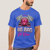 Big Bro Pit Crew Race Verjaardag Meisje Party Raci T-shirt (Voorkant)