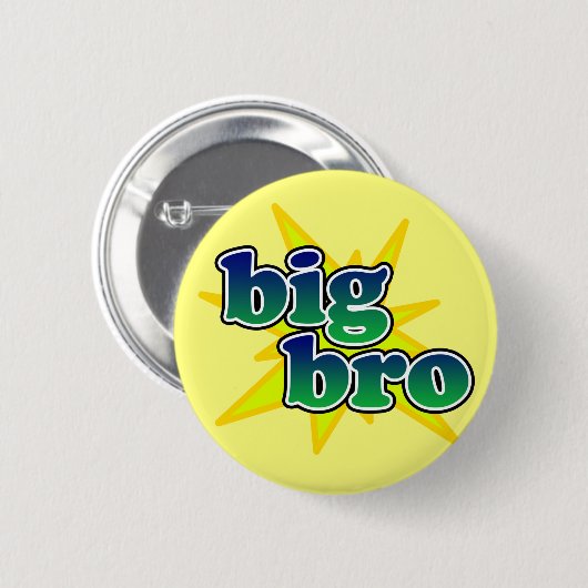 Big Bro Ronde Button 5,7 Cm (Voorkant /achterkant)