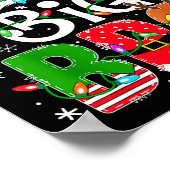 Big Bro Santa New Sibling Brother Announcement Xma Poster (Hoek)