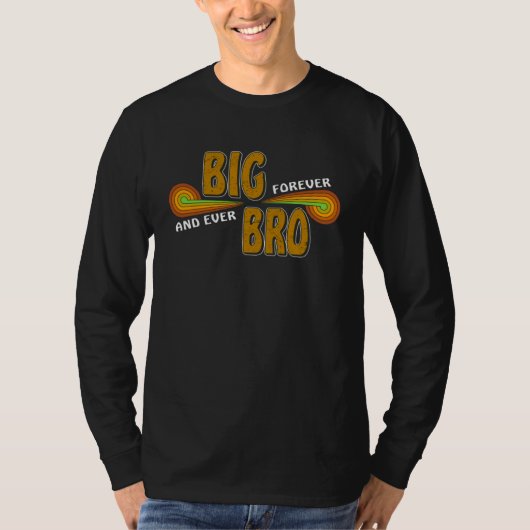 BIG BRO Sibling Family Sister Boy Big Brother T-shirt (Voorkant)