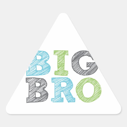 Big Bro Sticker (Voorkant)