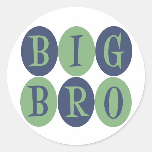Big Bro stickers (Voorkant)