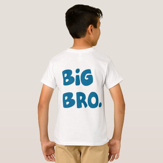 BIG BRO T-SHIRT (Achterkant volledig)