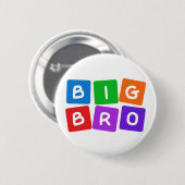 Big Bro-toets Ronde Button 5,7 Cm (Voorkant /achterkant)