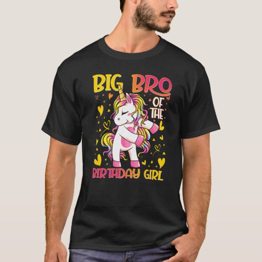 Big Bro van het meisje van de geboorte, die het on T-shirt (Voorkant)