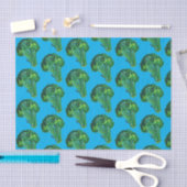 Big Broccoli Waterverf Blue Gift Tissuepapier (Craft)