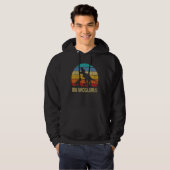 Big BroSaurus T Rex Dinosaur Big Brother Saurus Fa Hoodie (Voorkant volledig)