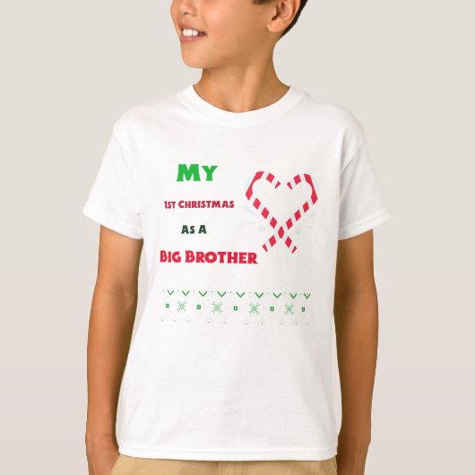 Big Brother 1e kerst T-shirt (Voorkant)