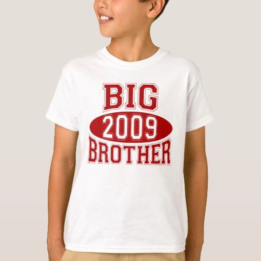 BIG BROTHER 2009 (rood) T-shirt (Voorkant)
