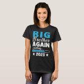 Big Brother 2023 Loading Baby Announcement First T T-shirt (Voorkant volledig)
