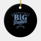 Big Brother 2024: Perfecte Geboorte Gift! Keramisch Ornament (Voorkant)