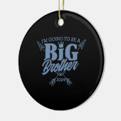 Big Brother 2024: Perfecte Geboorte Gift! Keramisch Ornament (Links)
