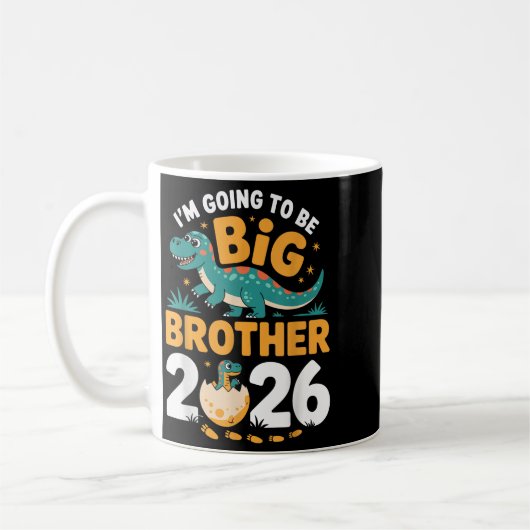 Big Brother 2026 - Dino Zwangerschap Koffiemok (Links)