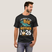Big Brother 2026 - Dino Zwangerschap T-shirt (Voorkant volledig)