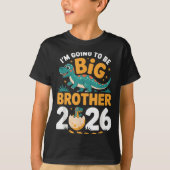 Big Brother 2026 - Dino Zwangerschap T-shirt (Voorkant)