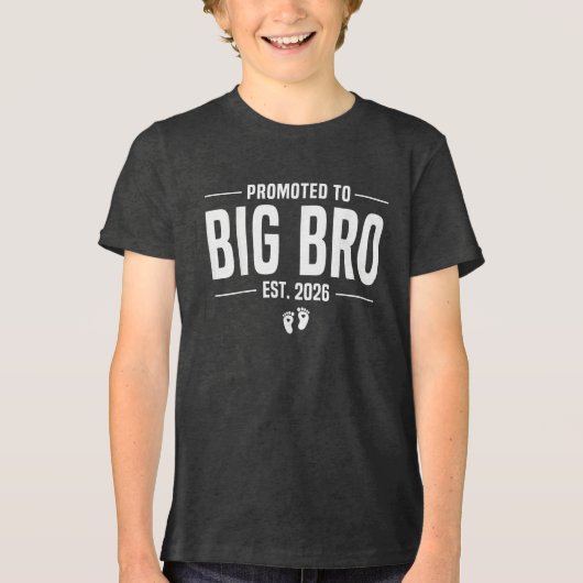 Big Brother 2026 gepromoveerd tot Big Brother 2026 Tri-Blend Shirt (Voorkant)