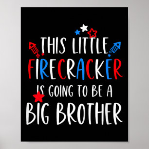 Big Brother 4th van juli peuter jongen onafhankeli Poster