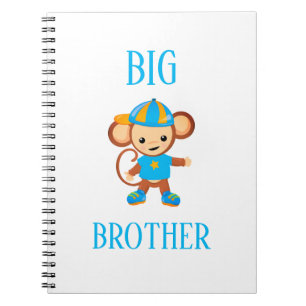 Big Brother Aangepaste Monkey-tekst Notitieboek