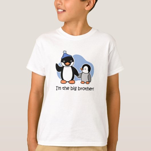 Big Brother - aankondiging van Penguin t-shirts (Voorkant)