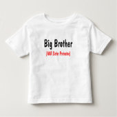 Big Brother (AKA Zuster Protector) Kinder Shirts (Voorkant)